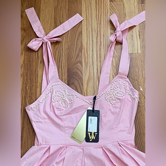 Mother of Pearl Summer  Dress by JustWoman-size 40 - Picture 6 of 9